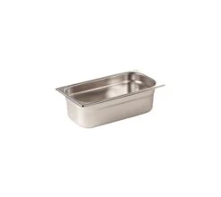 Quattro 1/4 Gastronorm Pan 150mm Deep Stainless Steel - Pack Of 5
