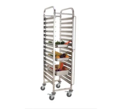 Quattro 16 Tier Clearing Trolley - 1-1 GN Size