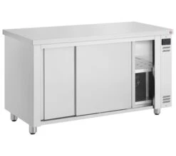 Inomak 1390mm Stainless Steel HCP14 Heating Cabinet/Hot Cupboard/Plate Warmer