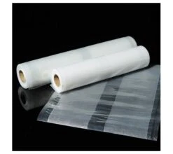 Embossed Vacuum Bag Rolls - 28cm X 12 Metres Total Length. Sous Vide Twin Pack